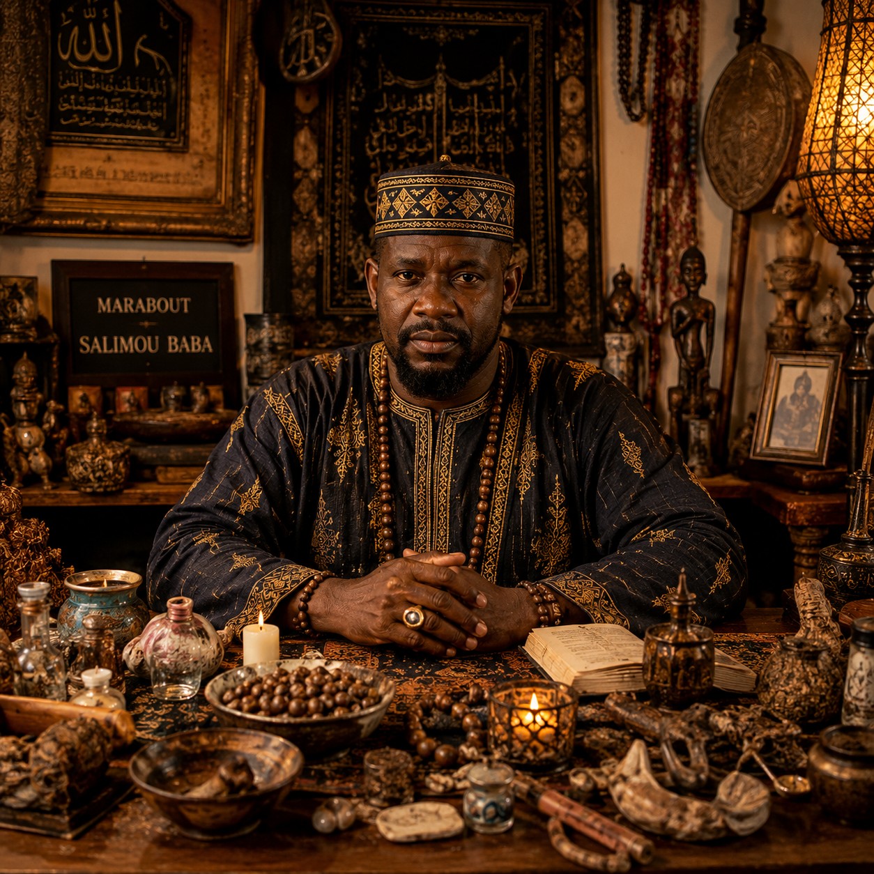 Rituel traditionnel de maraboutage